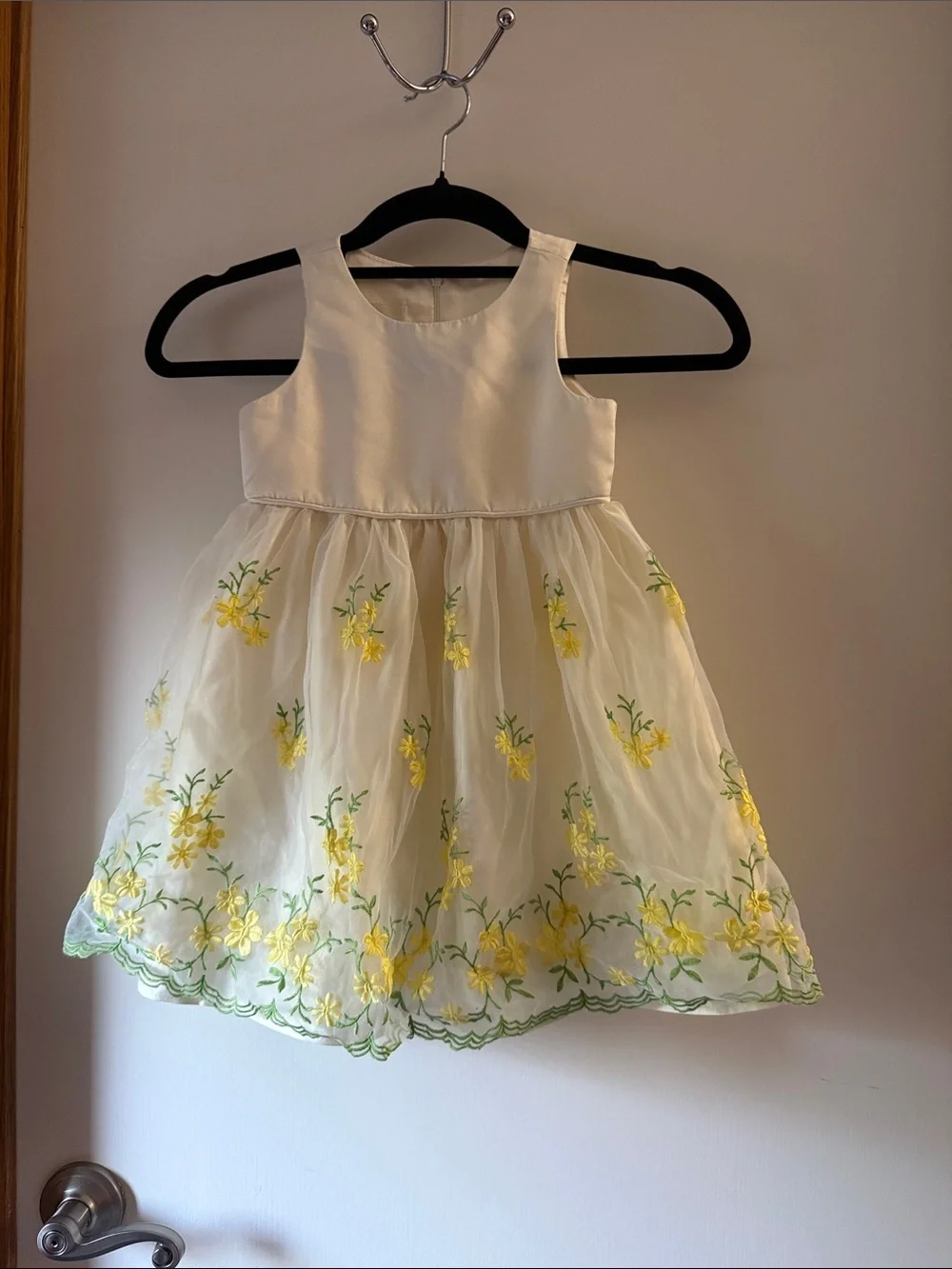black off the shoulder mini dress Paige - US 4 Size:5Y(120CM) garden party knit dress covered buttons add a ODIZLI Muslim Swimming Suit
